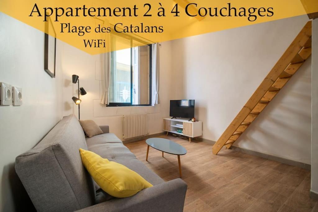Appartement Tout Equipe Proche De La Plage 2 A 4 Couchages Marseilles Buitenkant foto
